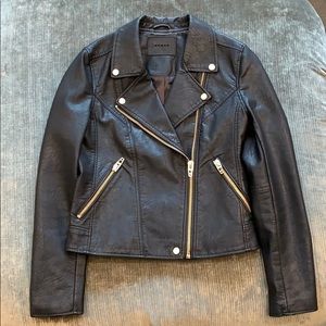 BLANK NYC FAUX LEATHER JACKET SIZE SMALL